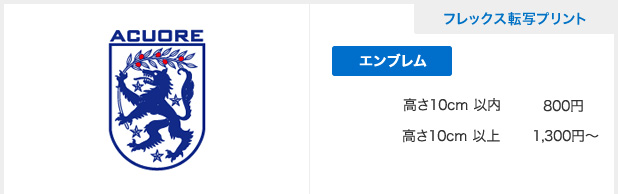 フレックス転写プリント
